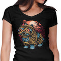 Derpy Mummy Women's V-Neck - Adult & Kids T-Shirts, Sweatshirts & Hoodies apparel design preview 1