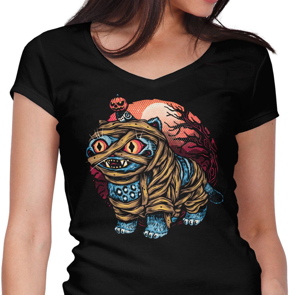 Derpy Mummy Women's V-Neck - Adult & Kids T-Shirts, Sweatshirts & Hoodies apparel design preview 1