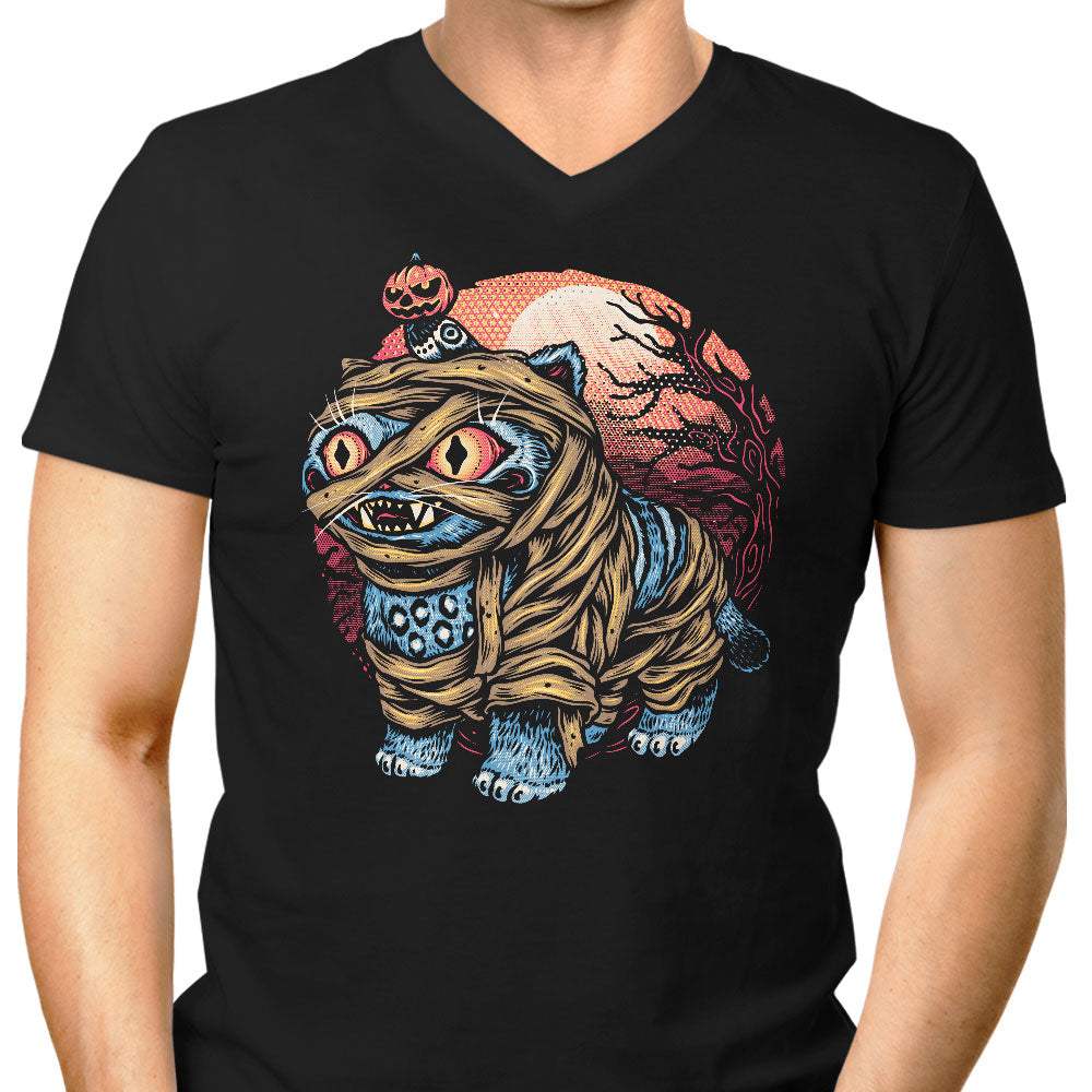 Derpy Mummy Men's V-Neck - Adult & Kids T-Shirts, Sweatshirts & Hoodies apparel design preview 1