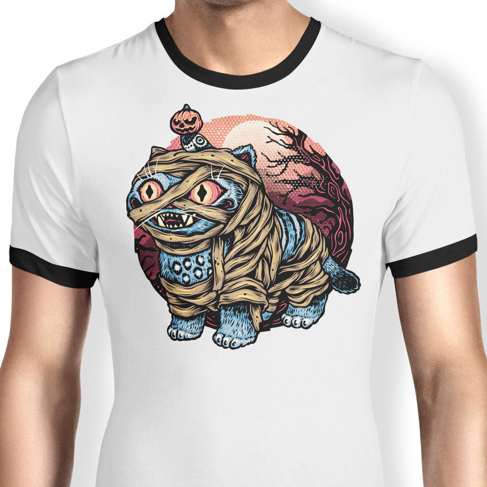 Derpy Mummy Ringer - Adult & Kids T-Shirts, Sweatshirts & Hoodies apparel design preview 1