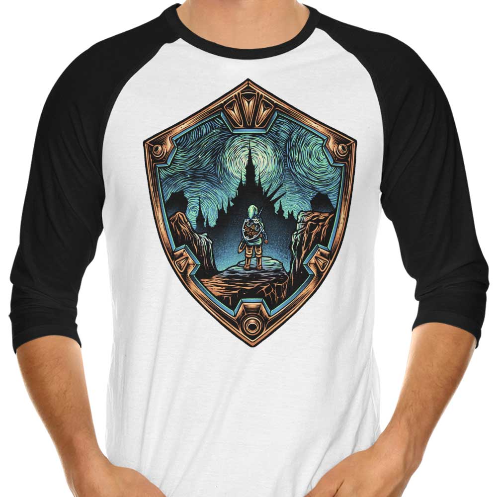 Destiny in the Horizon 3/4 Sleeve Raglan - Adult & Kids T-Shirts, Sweatshirts & Hoodies apparel design preview 1