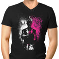 Destiny with a Coin Toss Men's V-Neck - Adult & Kids T-Shirts, Sweatshirts & Hoodies apparel design preview 1
