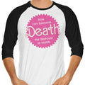 Destroyer of Worlds 3/4 Sleeve Raglan - Adult & Kids T-Shirts, Sweatshirts & Hoodies apparel design preview 1