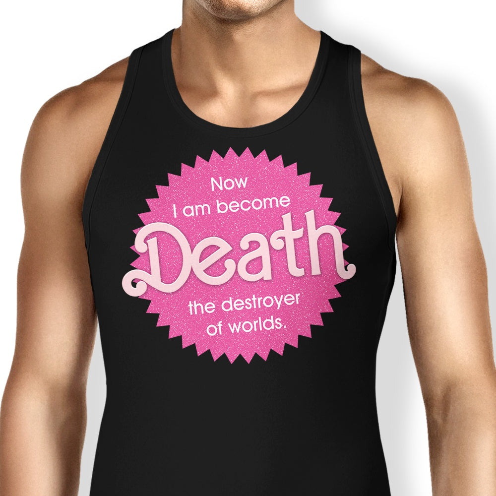 Destroyer of Worlds Tank Top - Adult & Kids T-Shirts, Sweatshirts & Hoodies apparel design preview 1
