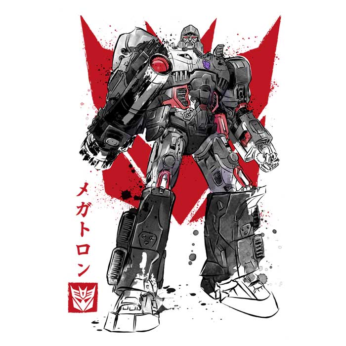 Destruction Sumi-e Men's Apparel - Adult & Kids T-Shirts, Sweatshirts & Hoodies apparel design preview 2