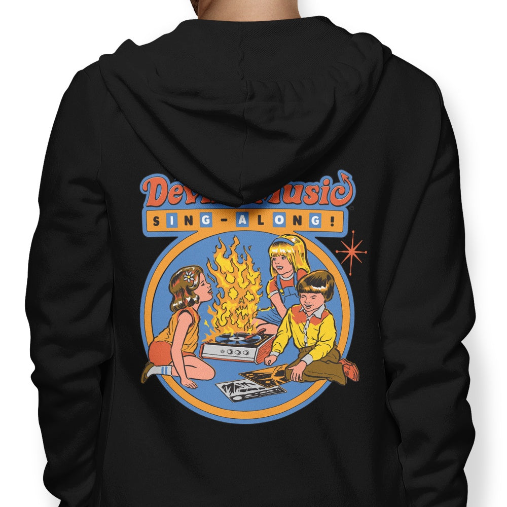 Devil's Music Sing-Along - Adult & Kids T-Shirts, Sweatshirts & Hoodies apparel design preview 1