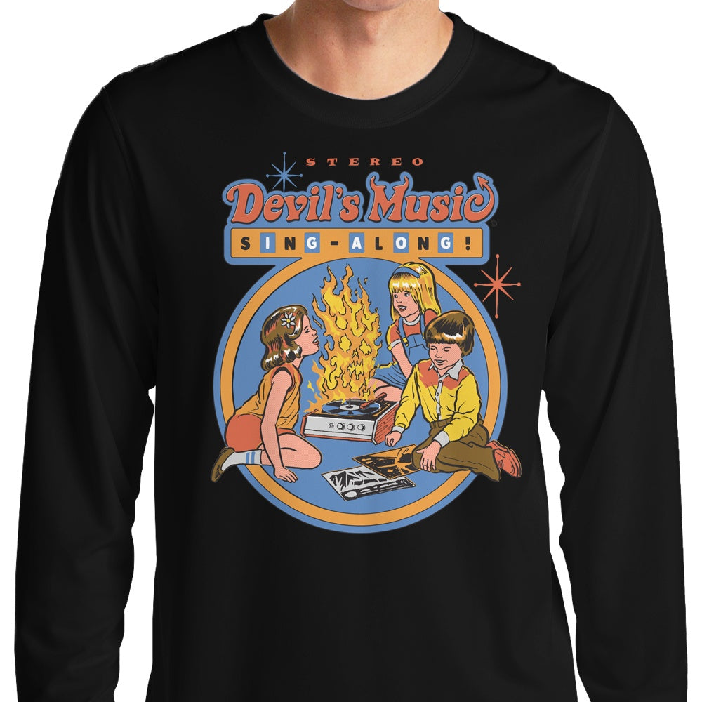 Devil's Music Sing-Along - Adult & Kids T-Shirts, Sweatshirts & Hoodies apparel design preview 1
