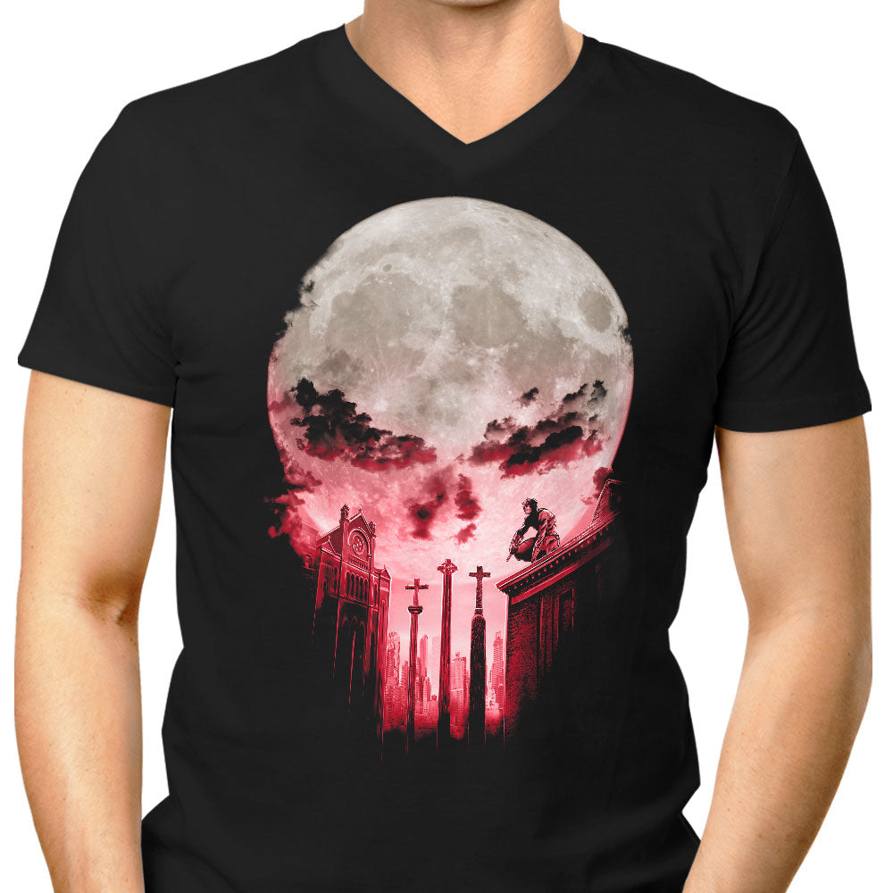 Devil's Punishment Men's V-Neck - Adult & Kids T-Shirts, Sweatshirts & Hoodies apparel design preview 1