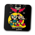 Devil's Will Coasters - Adult & Kids T-Shirts, Sweatshirts & Hoodies apparel design preview 1