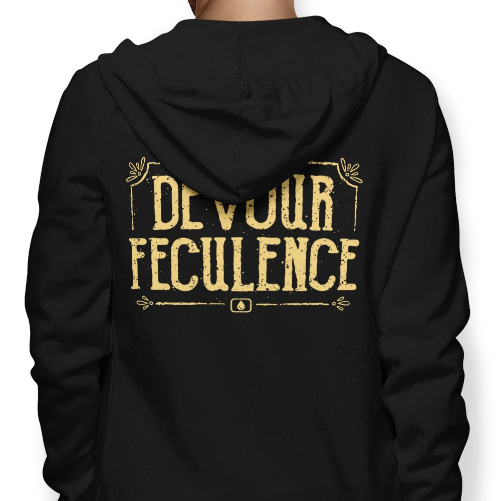 Devour Feculence - Adult & Kids T-Shirts, Sweatshirts & Hoodies apparel design preview 1