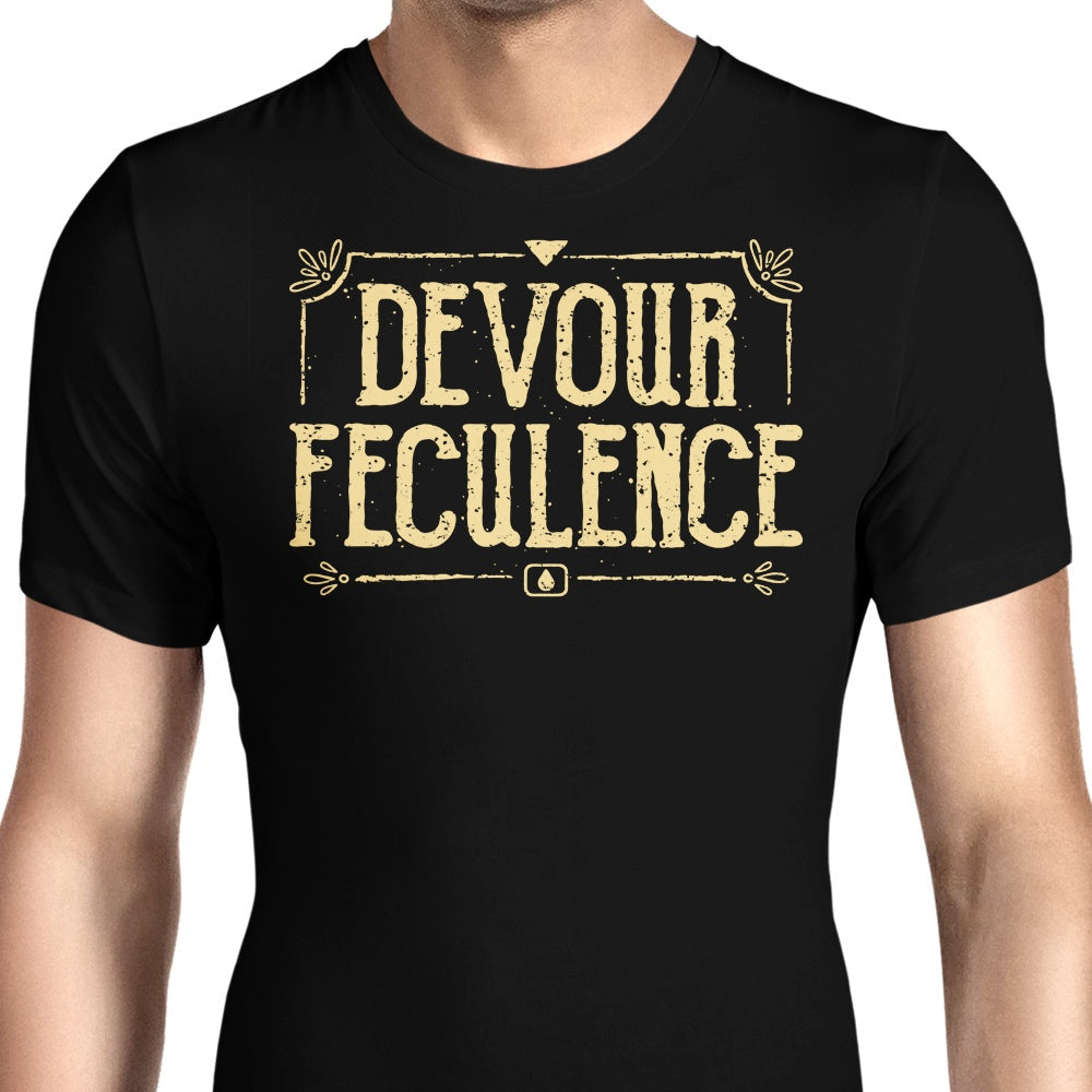 Devour Feculence Men's Apparel - Adult & Kids T-Shirts, Sweatshirts & Hoodies apparel design preview 1