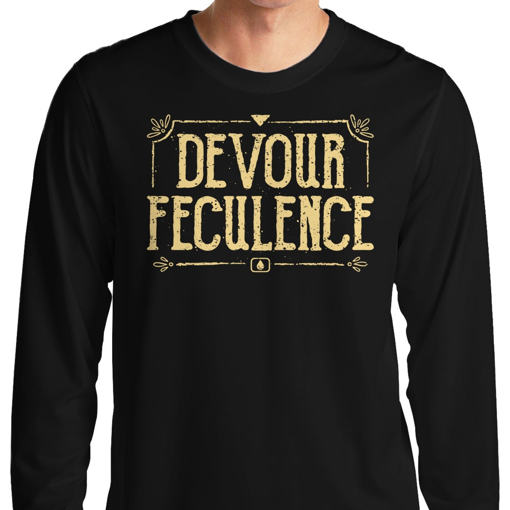 Devour Feculence - Adult & Kids T-Shirts, Sweatshirts & Hoodies apparel design preview 1