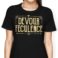 Devour Feculence Women's Apparel - Adult & Kids T-Shirts, Sweatshirts & Hoodies apparel design preview 1