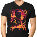 Devouring Witch Men's V-Neck - Adult & Kids T-Shirts, Sweatshirts & Hoodies apparel design preview 1