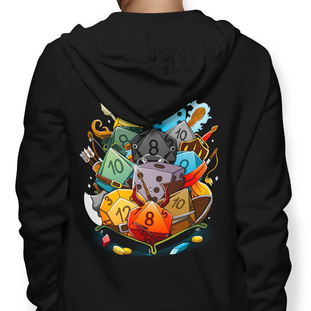 Dice Holder - Adult & Kids T-Shirts, Sweatshirts & Hoodies apparel design preview 1