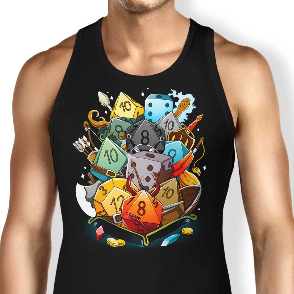 Dice Holder Tank Top - Adult & Kids T-Shirts, Sweatshirts & Hoodies apparel design preview 1