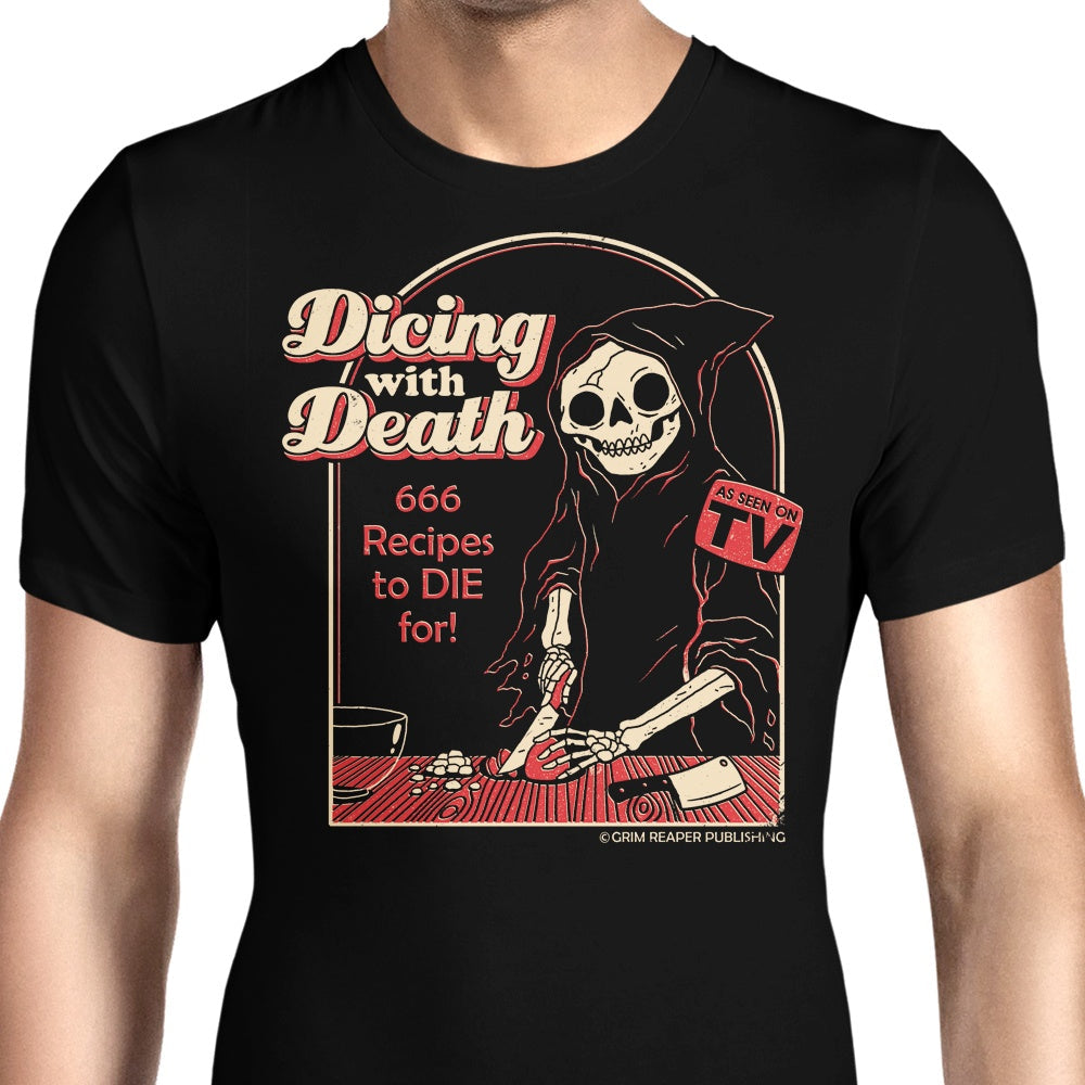 Dicing with Death Men's Apparel - Adult & Kids T-Shirts, Sweatshirts & Hoodies apparel design preview 1