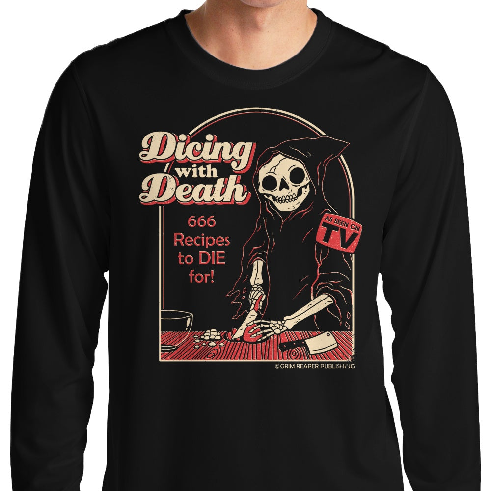 Dicing with Death - Adult & Kids T-Shirts, Sweatshirts & Hoodies apparel design preview 1