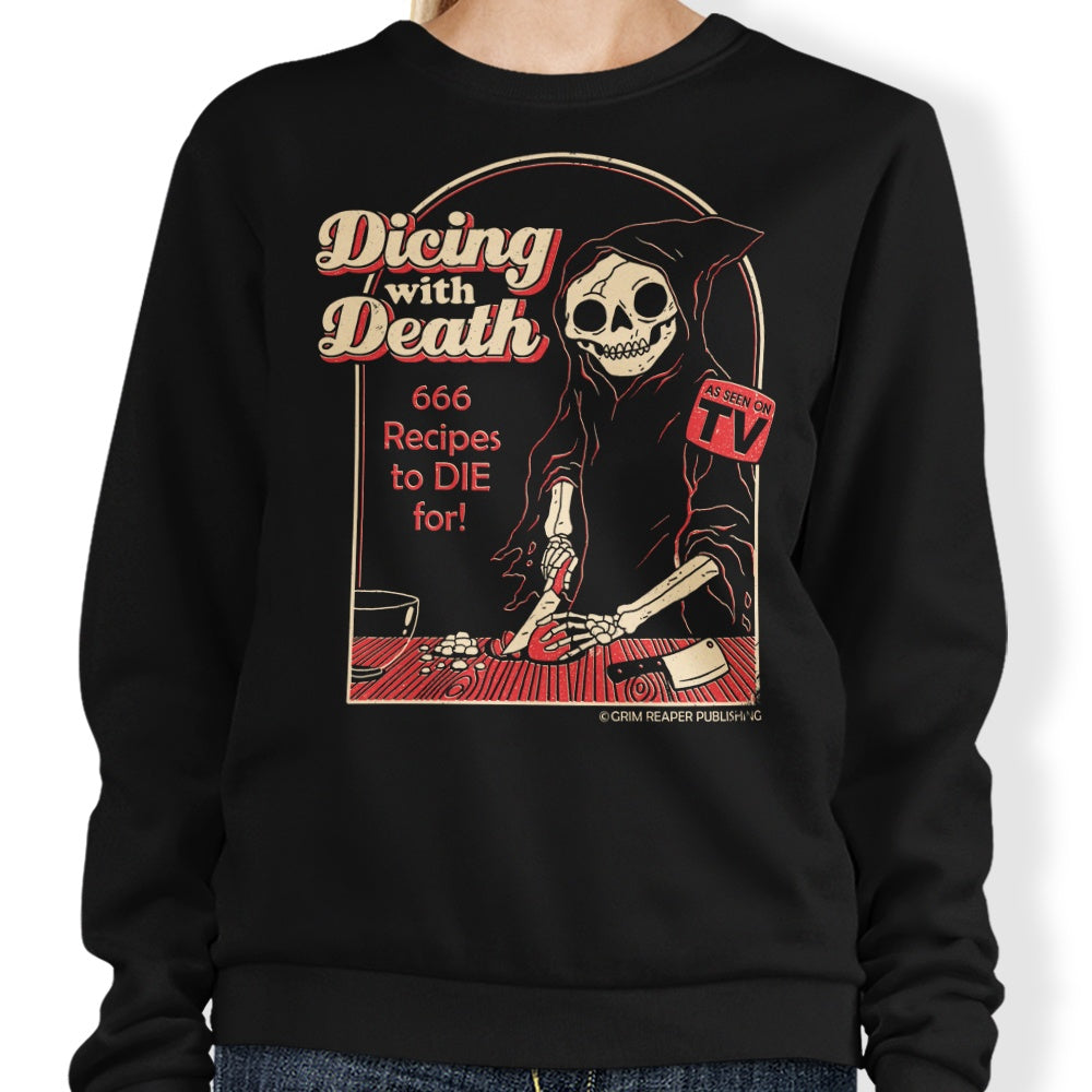 Dicing with Death - Adult & Kids T-Shirts, Sweatshirts & Hoodies apparel design preview 1