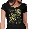Dilophosaurus Fossils Women's V-Neck - Adult & Kids T-Shirts, Sweatshirts & Hoodies apparel design preview 1