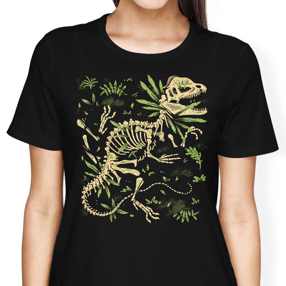 Dilophosaurus Fossils Women's Apparel - Adult & Kids T-Shirts, Sweatshirts & Hoodies apparel design preview 1