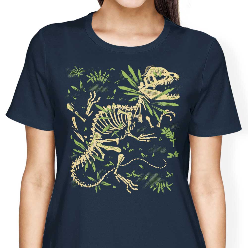 Dilophosaurus Fossils Women's Apparel - Adult & Kids T-Shirts, Sweatshirts & Hoodies apparel design preview 2