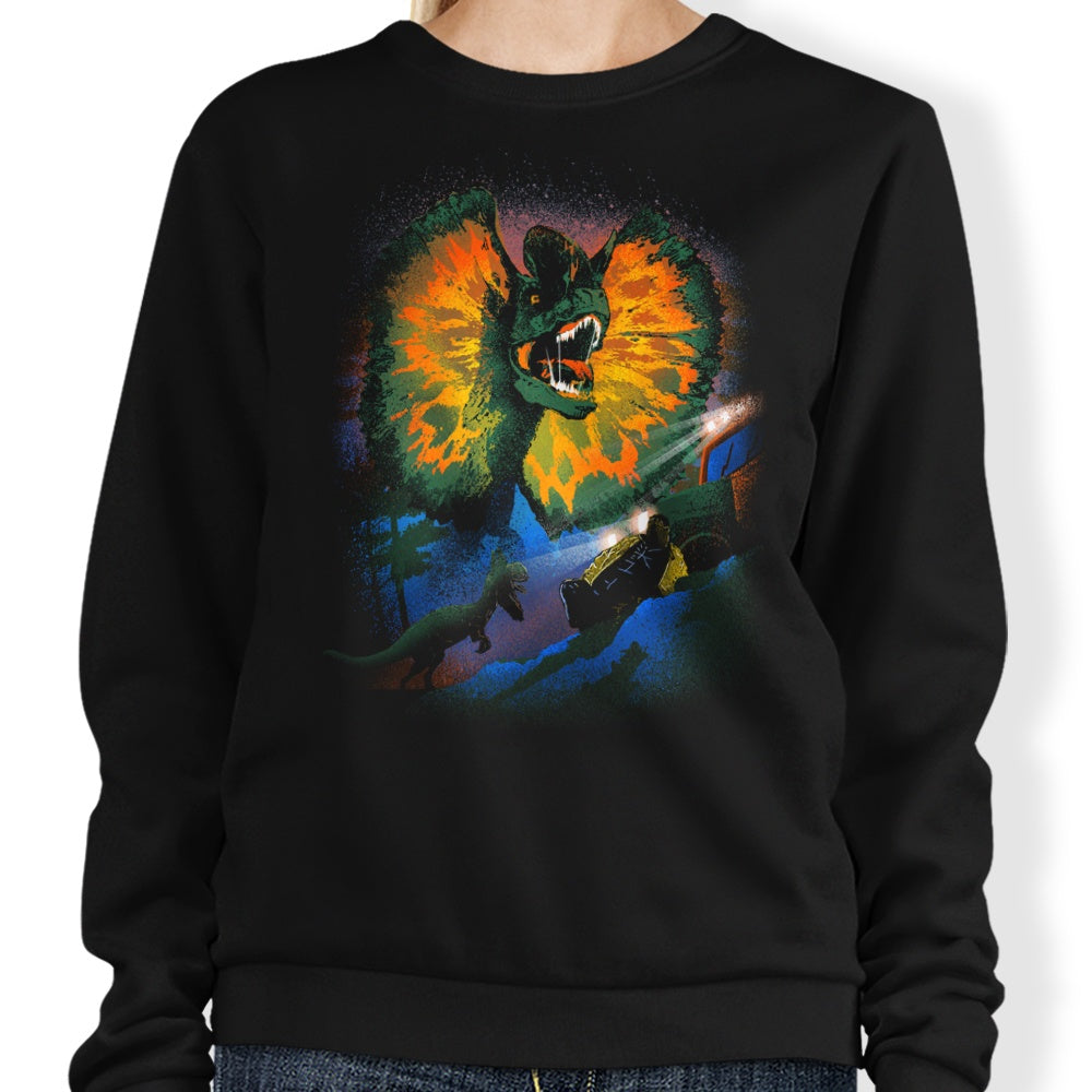 Dilophosaurus - Adult & Kids T-Shirts, Sweatshirts & Hoodies apparel design preview 1