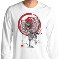 Dilophosaurus Sumi-e - Adult & Kids T-Shirts, Sweatshirts & Hoodies apparel design preview 1