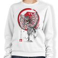 Dilophosaurus Sumi-e - Adult & Kids T-Shirts, Sweatshirts & Hoodies apparel design preview 1