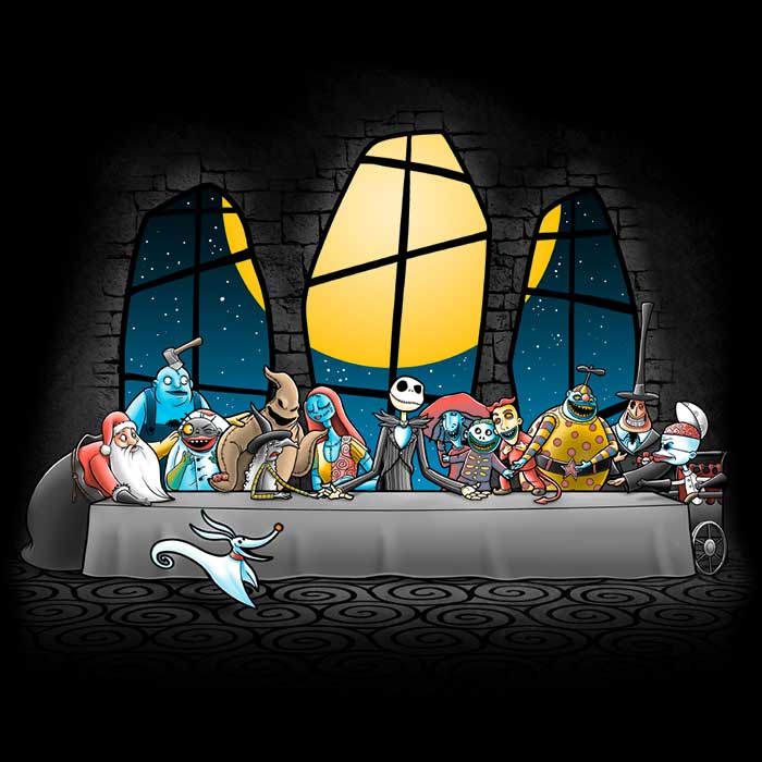 Dinner Before Christmas Youth Apparel - Adult & Kids T-Shirts, Sweatshirts & Hoodies apparel design preview 2