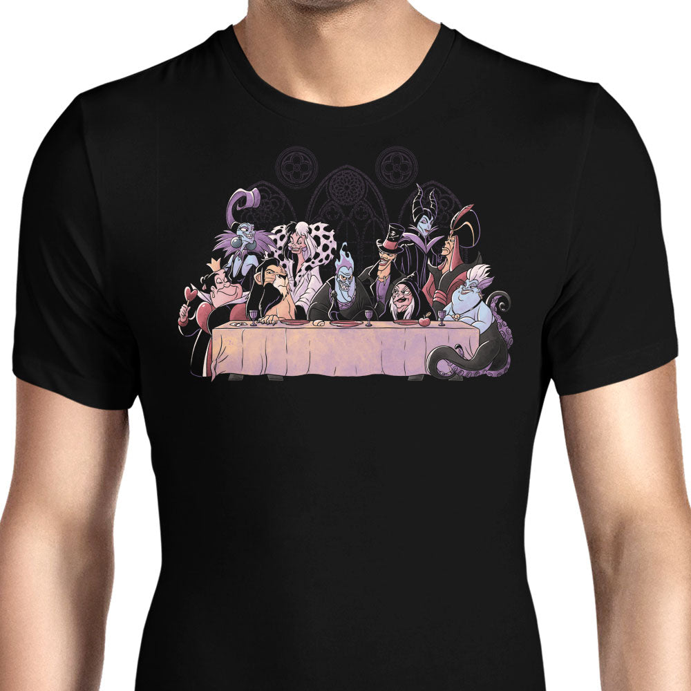 Dinner of Villains Men's Apparel - Adult & Kids T-Shirts, Sweatshirts & Hoodies apparel design preview 1
