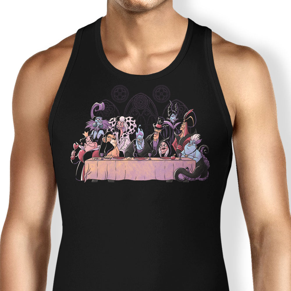 Dinner of Villains Tank Top - Adult & Kids T-Shirts, Sweatshirts & Hoodies apparel design preview 1