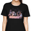 Dinner of Villains Women's Apparel - Adult & Kids T-Shirts, Sweatshirts & Hoodies apparel design preview 1