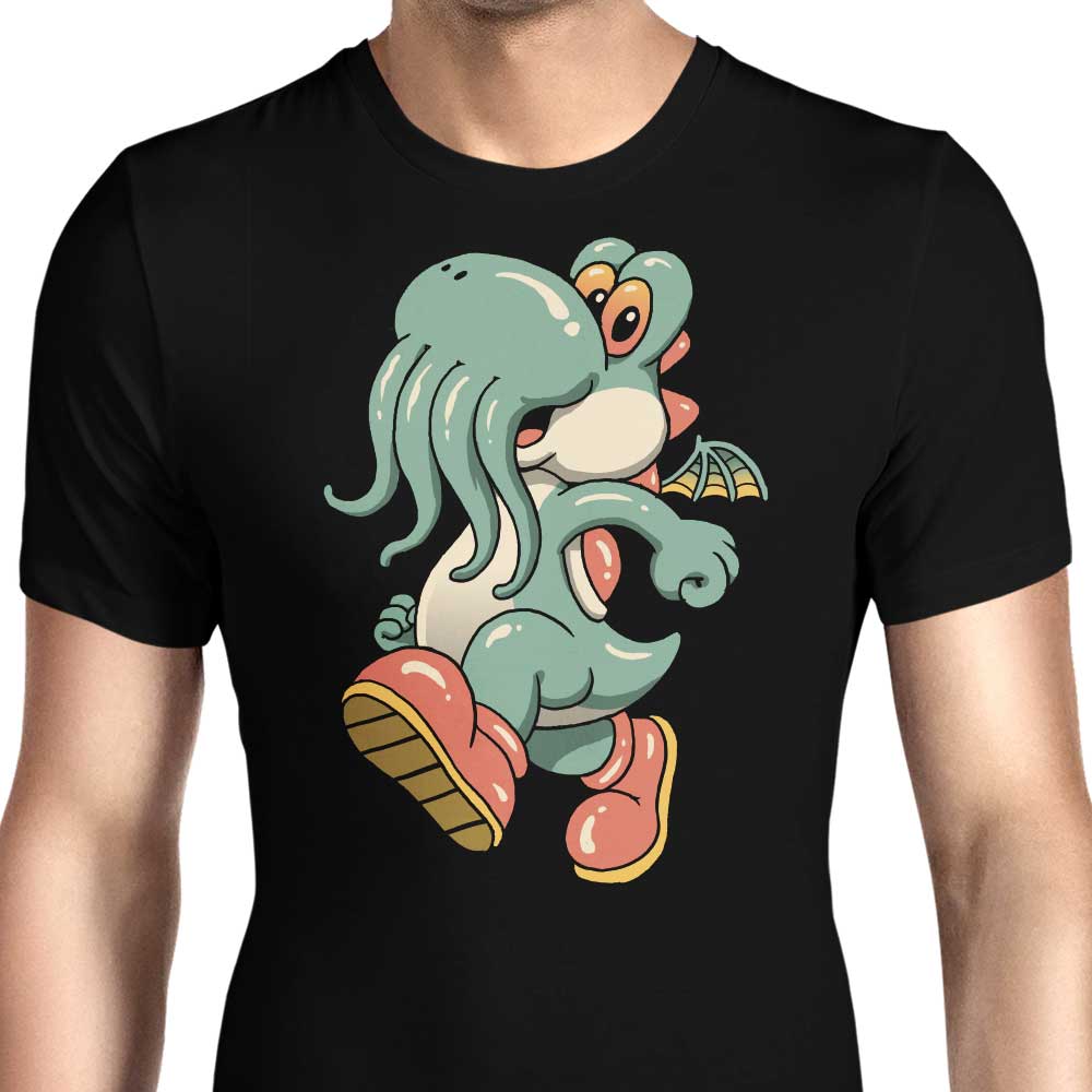 Dino Cthulhu Men's Apparel - Adult & Kids T-Shirts, Sweatshirts & Hoodies apparel design preview 1