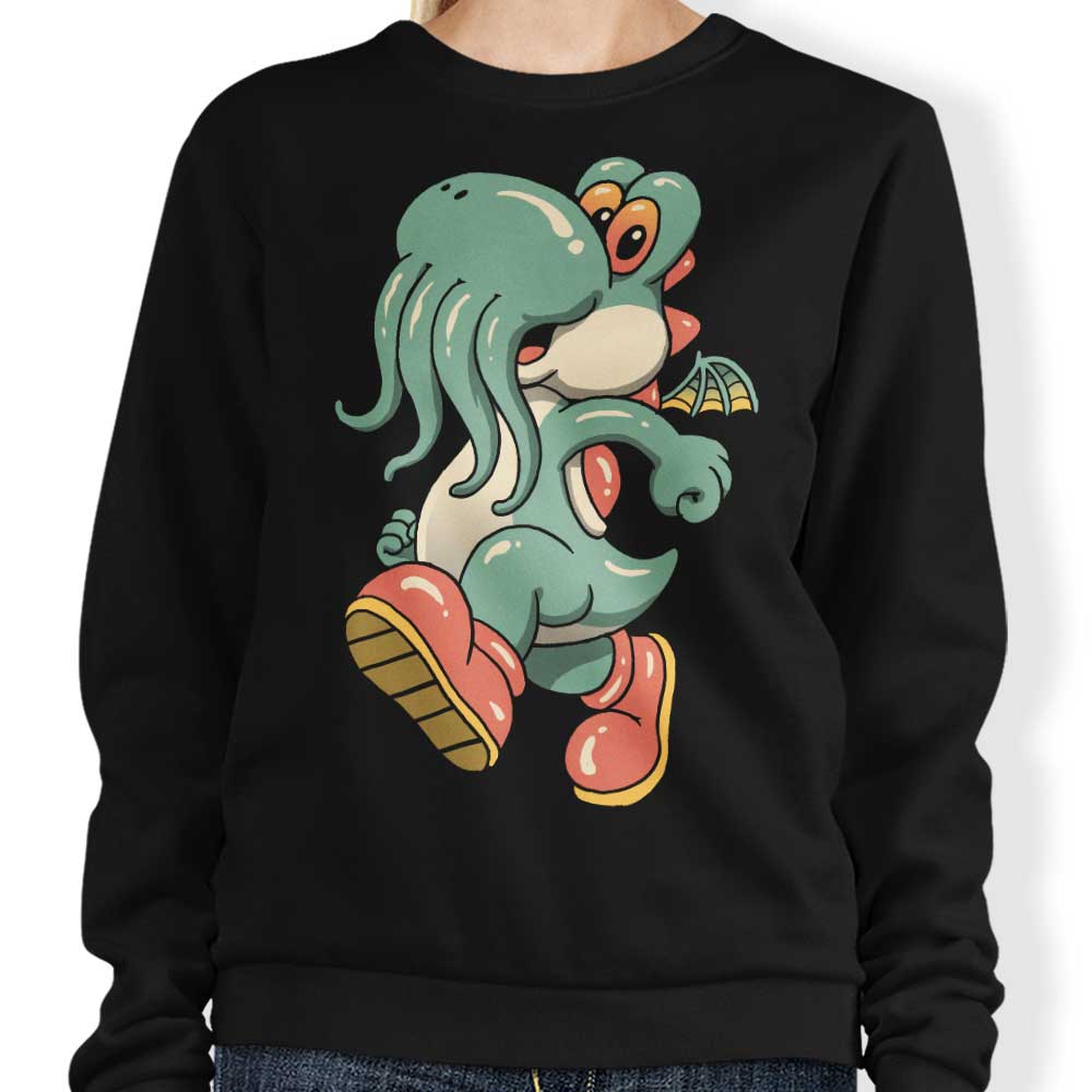 Dino Cthulhu - Adult & Kids T-Shirts, Sweatshirts & Hoodies apparel design preview 1