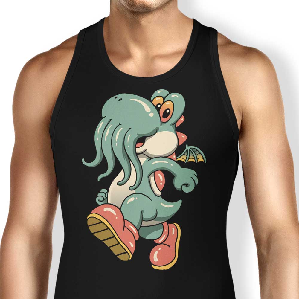 Dino Cthulhu Tank Top - Adult & Kids T-Shirts, Sweatshirts & Hoodies apparel design preview 1