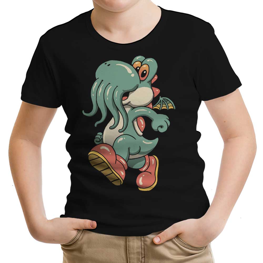 Dino Cthulhu Youth Apparel - Adult & Kids T-Shirts, Sweatshirts & Hoodies apparel design preview 1