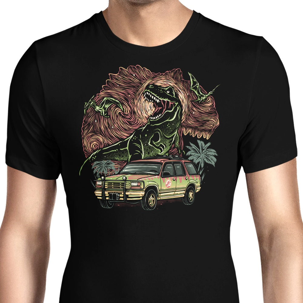 Dino Expedition Men's Apparel - Adult & Kids T-Shirts, Sweatshirts & Hoodies apparel design preview 1