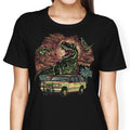 Dino Expedition Women's Apparel - Adult & Kids T-Shirts, Sweatshirts & Hoodies apparel design preview 1