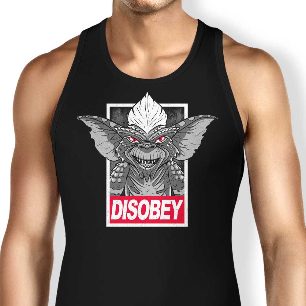 Disobey Tank Top - Adult & Kids T-Shirts, Sweatshirts & Hoodies apparel design preview 1