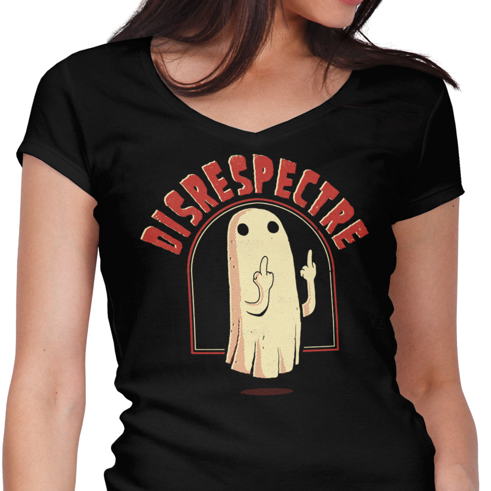 Disrespectre Women's V-Neck - Adult & Kids T-Shirts, Sweatshirts & Hoodies apparel design preview 1