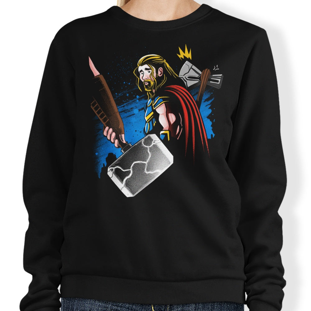 Distracted God - Adult & Kids T-Shirts, Sweatshirts & Hoodies apparel design preview 1