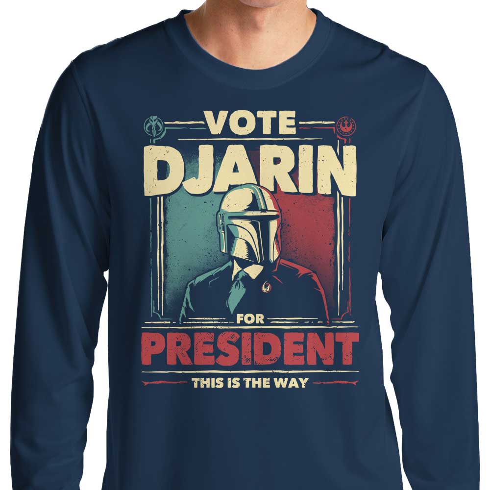 Djarin for President - Adult & Kids T-Shirts, Sweatshirts & Hoodies apparel design preview 1