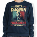 Djarin for President - Adult & Kids T-Shirts, Sweatshirts & Hoodies apparel design preview 1