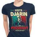Djarin for President Women's Apparel - Adult & Kids T-Shirts, Sweatshirts & Hoodies apparel design preview 1