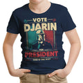 Djarin for President Youth Apparel - Adult & Kids T-Shirts, Sweatshirts & Hoodies apparel design preview 1