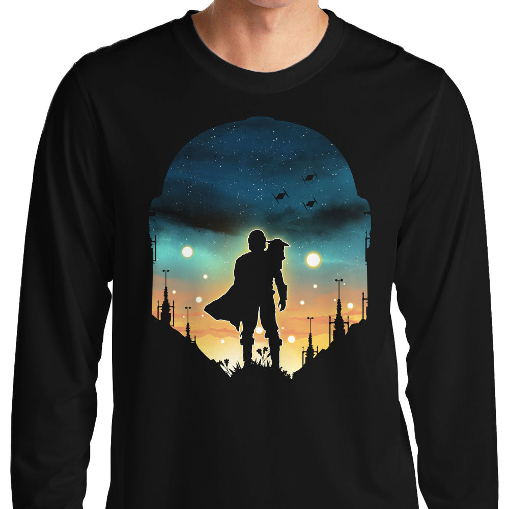 Djarin Sunset - Adult & Kids T-Shirts, Sweatshirts & Hoodies apparel design preview 1