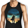 Djarin Sunset Tank Top - Adult & Kids T-Shirts, Sweatshirts & Hoodies apparel design preview 1