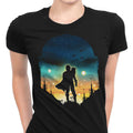 Djarin Sunset Women's Apparel - Adult & Kids T-Shirts, Sweatshirts & Hoodies apparel design preview 1