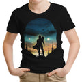 Djarin Sunset Youth Apparel - Adult & Kids T-Shirts, Sweatshirts & Hoodies apparel design preview 1